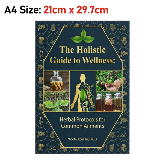 The Lost Book of Herbal Protocols for Common Ailments Book English Paperback Colored Inner Pages